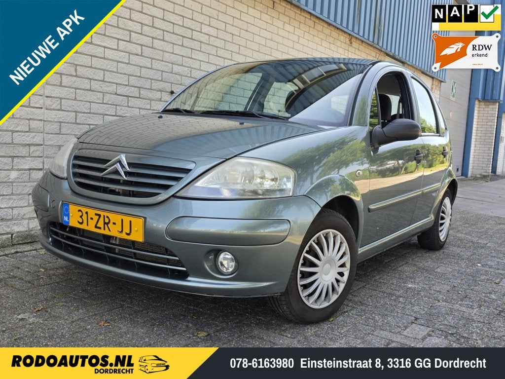 Citroën C3 1.4i-16V Ambiance 5D Airco APK 04-27 ✅, Parkeersensor, 1160 kg, 4 cilinders, Origineel Nederlands