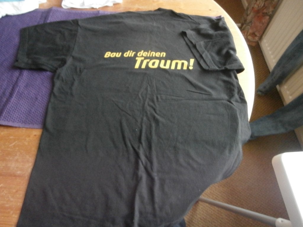 T-shirt Revell Modelbouw Bau dir deinen Traum shirt zwart xl, Hobby en Vrije tijd, Modelbouw | Auto's en Voertuigen, Gebruikt