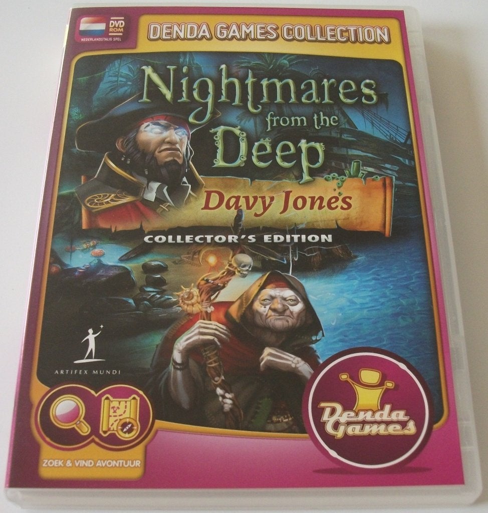 PC Game *** NIGHTMARES FROM THE DEEP 3 *** Davy Jones, Puzzel en Educatief, 1 speler, Ophalen of Verzenden, Zo goed als nieuw