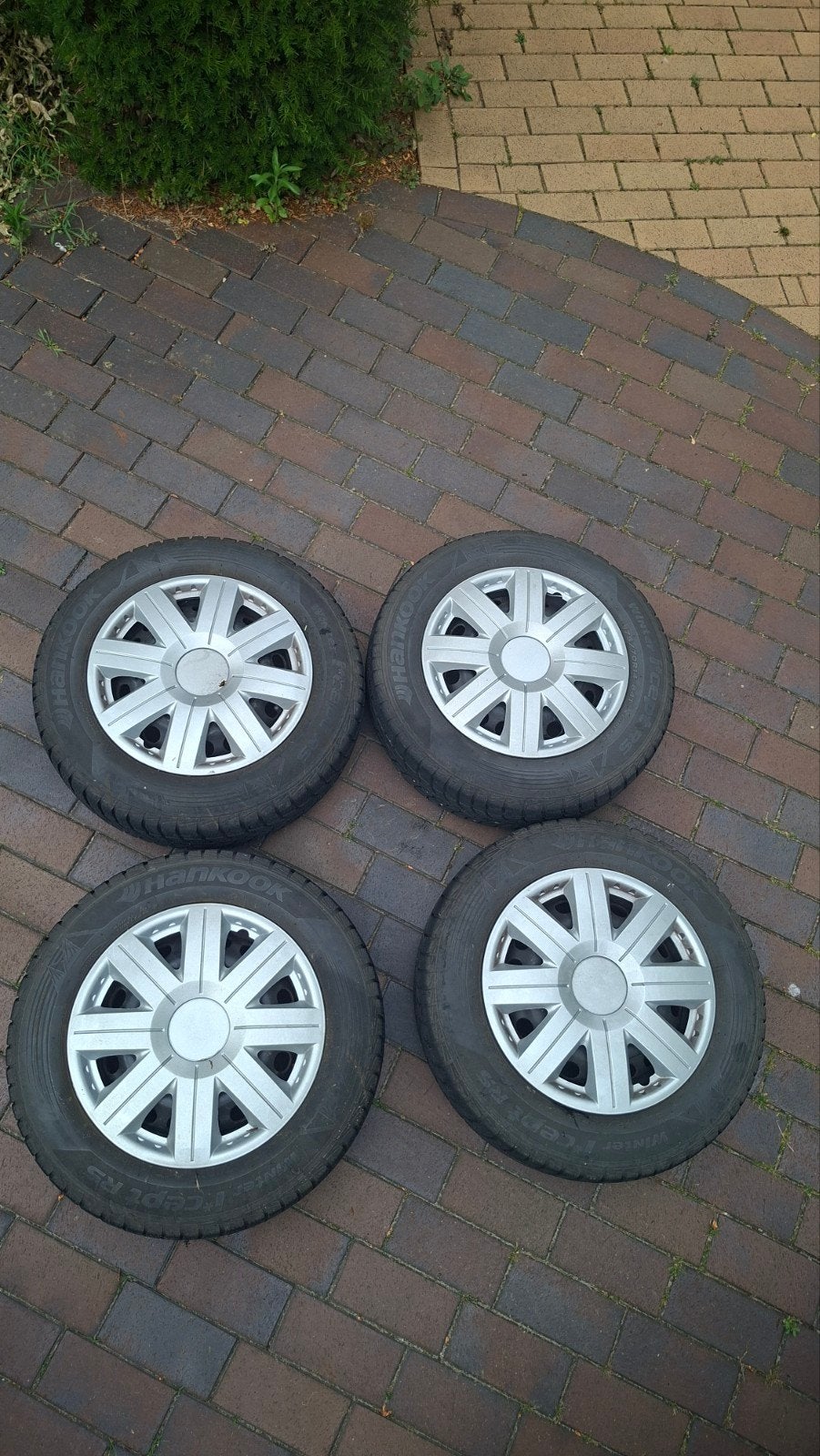 Hankook winterbanden op stalen velg, Ophalen of Verzenden