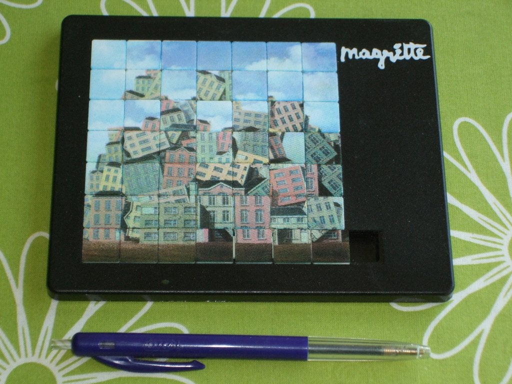 Schuifpuzzel René Magritte - la Poitrine 1961 (15x 12cm), Ophalen of Verzenden, Zo goed als nieuw