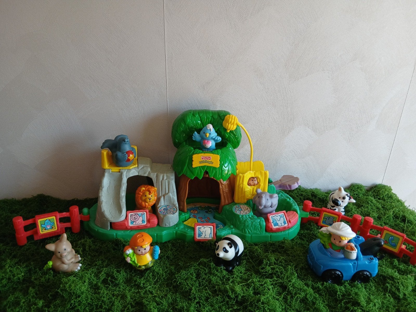 Little people dierentuin, Kinderen en Baby's, Speelgoed | Fisher-Price, Ophalen of Verzenden, Gebruikt, Speelset