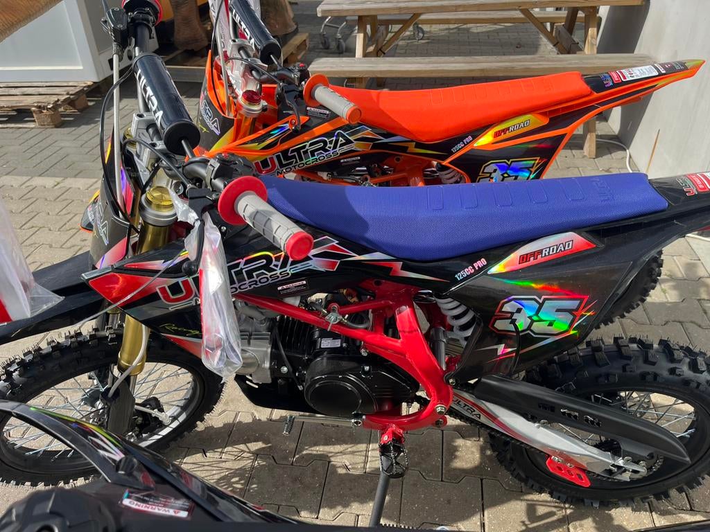 Pitbike 125cc | ZOMERAANBIEDING | NIEUW leverbaar!, Fietsen en Brommers, Minibikes, Midibikes en Pitbikes, Gff, Nieuw, Gggg, Pitbike