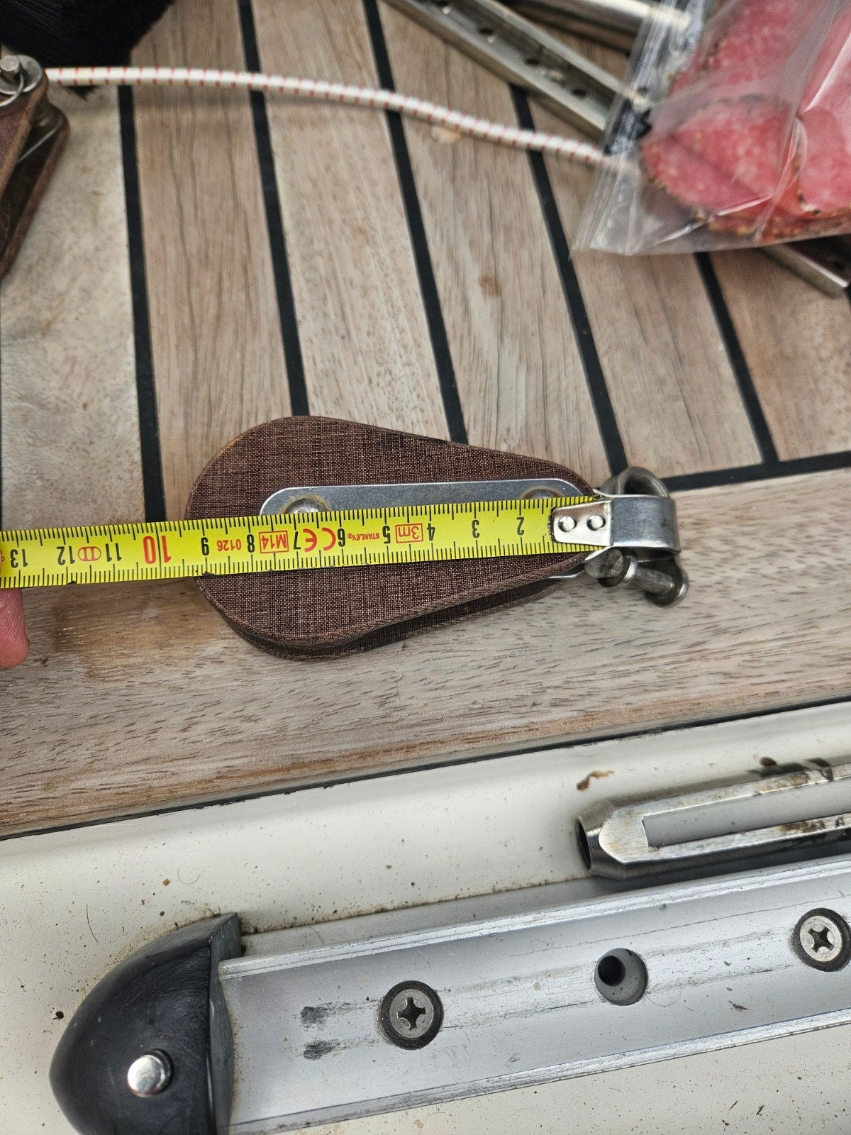 Houten blok met schijf voor boot, Watersport en Boten, Ophalen