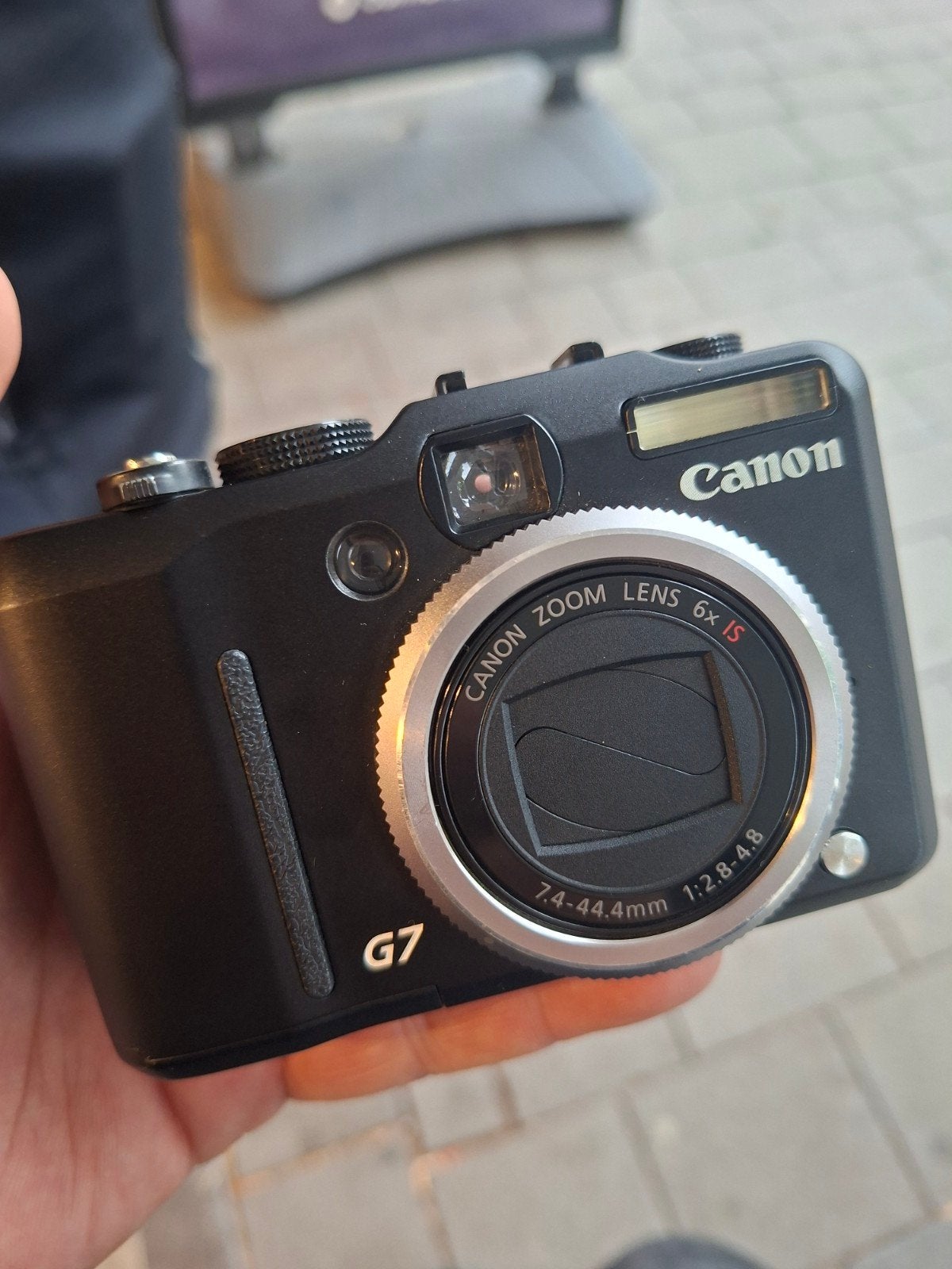 Canon PowerShot G7 Compactcamera, Audio, Tv en Foto, Ingebouwde flitser, Gebruikt, Canon, Ophalen of Verzenden