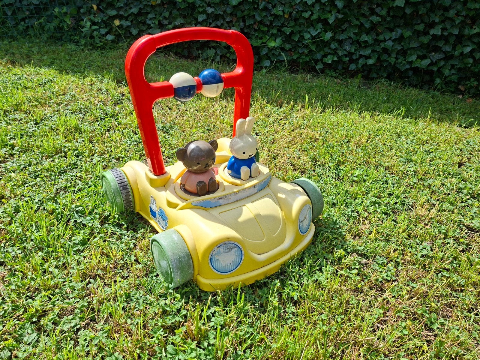 Vintage loopwagen auto met Nijntje, Kinderen en Baby's, Ophalen, Gebruikt, Overige typen