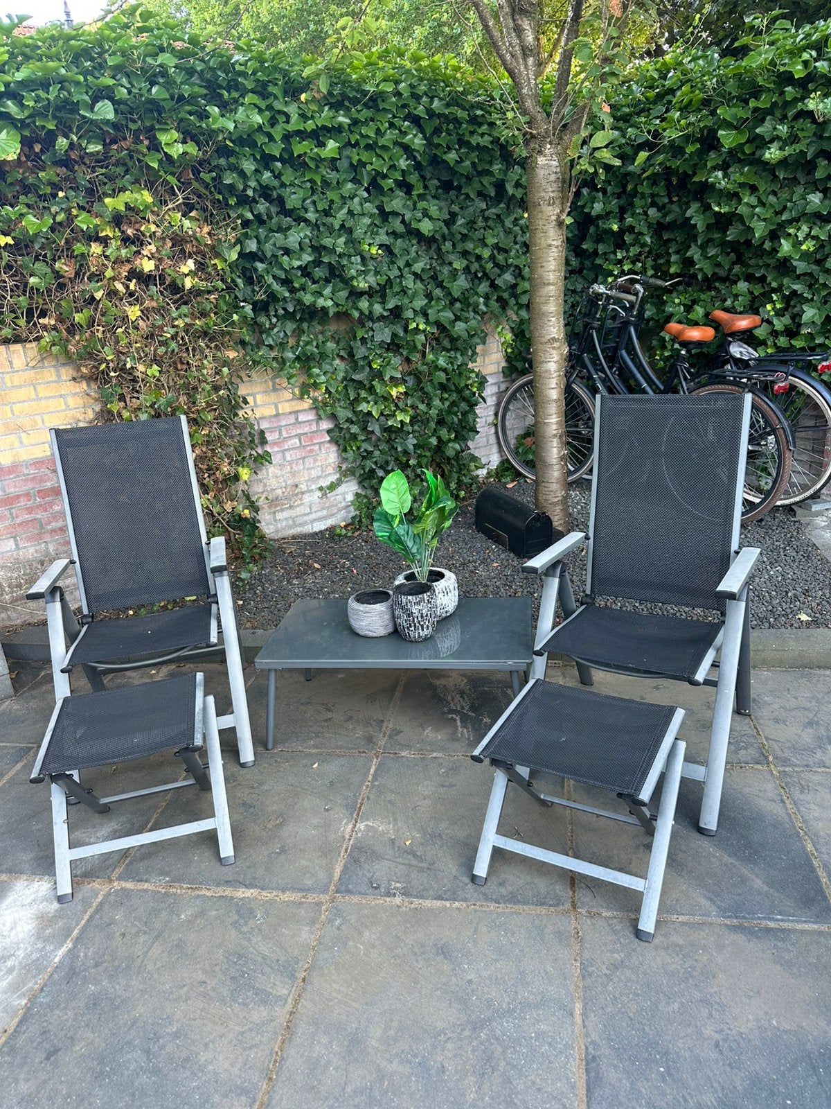 Blumfeldt London tuinstoelen lichtgewicht, Ophalen, Zo goed als nieuw