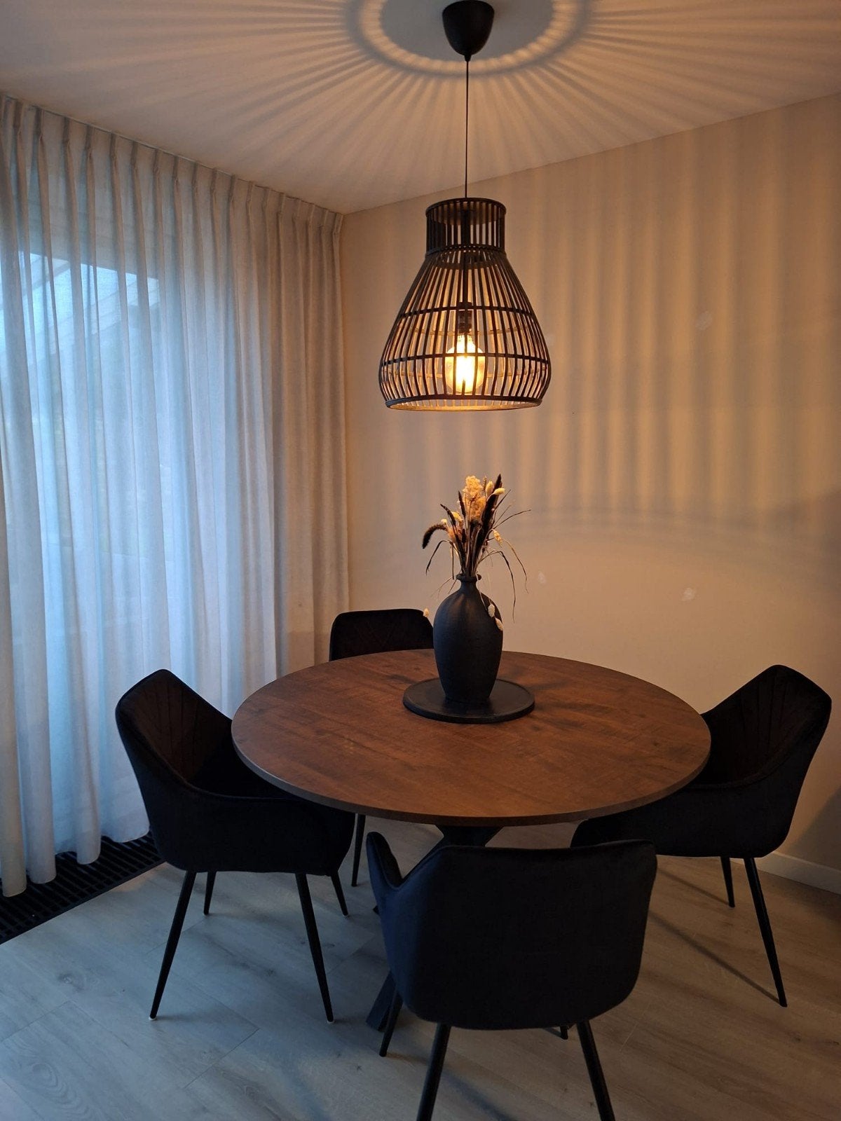 eetkamer lamp, Ophalen, Zo goed als nieuw, Rond