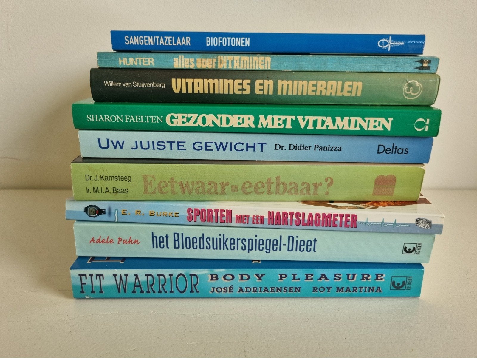 Dieet, Voeding, Vitaminen & Sport (9 stuks), Ophalen of Verzenden, Gelezen, Dieet en Voeding, Diverse auteurs