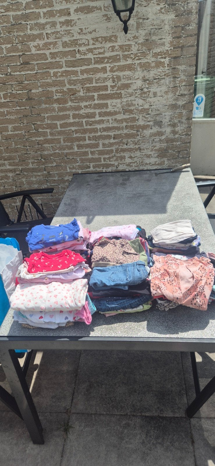 Big shopper vol met babykleding, Ophalen, Zo goed als nieuw