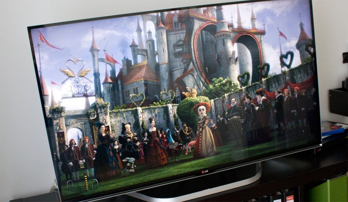 nette lg 47 inch 3d smart led tv, Audio, Tv en Foto, Ophalen, 50 Hz, Zo goed als nieuw, 100 cm of meer