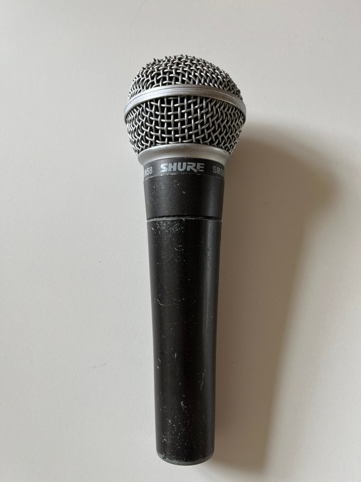 Shure Sm58, Ophalen of Verzenden, Gebruikt, Zangmicrofoon