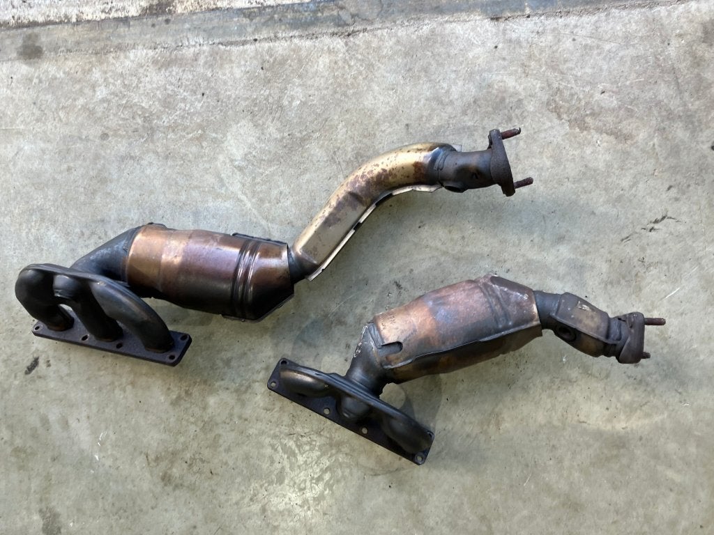 BMW e39 e46 z3 m52TU Boysen katalysator uitlaatspruitstukken, Ophalen of Verzenden, Gebruikt, BMW