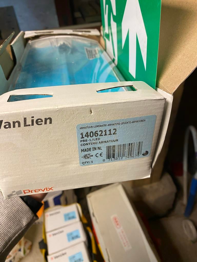 Noodverlichting Van Lien PRE-1/LED Continu Armatuur, Ophalen of Verzenden, Nieuw, Overige typen