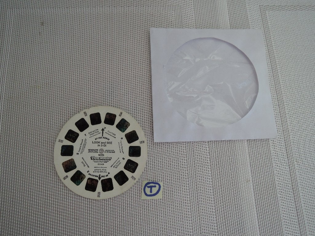 Viewmaster schijfje met afbeeldingen voor kinderen (T), Ophalen of Verzenden, Gebruikt