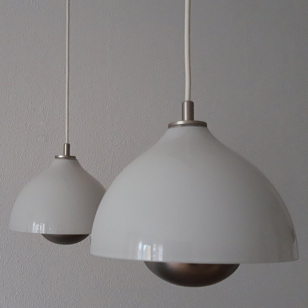 Hanglamp 2st  (Matglas), Ophalen of Verzenden, Zo goed als nieuw