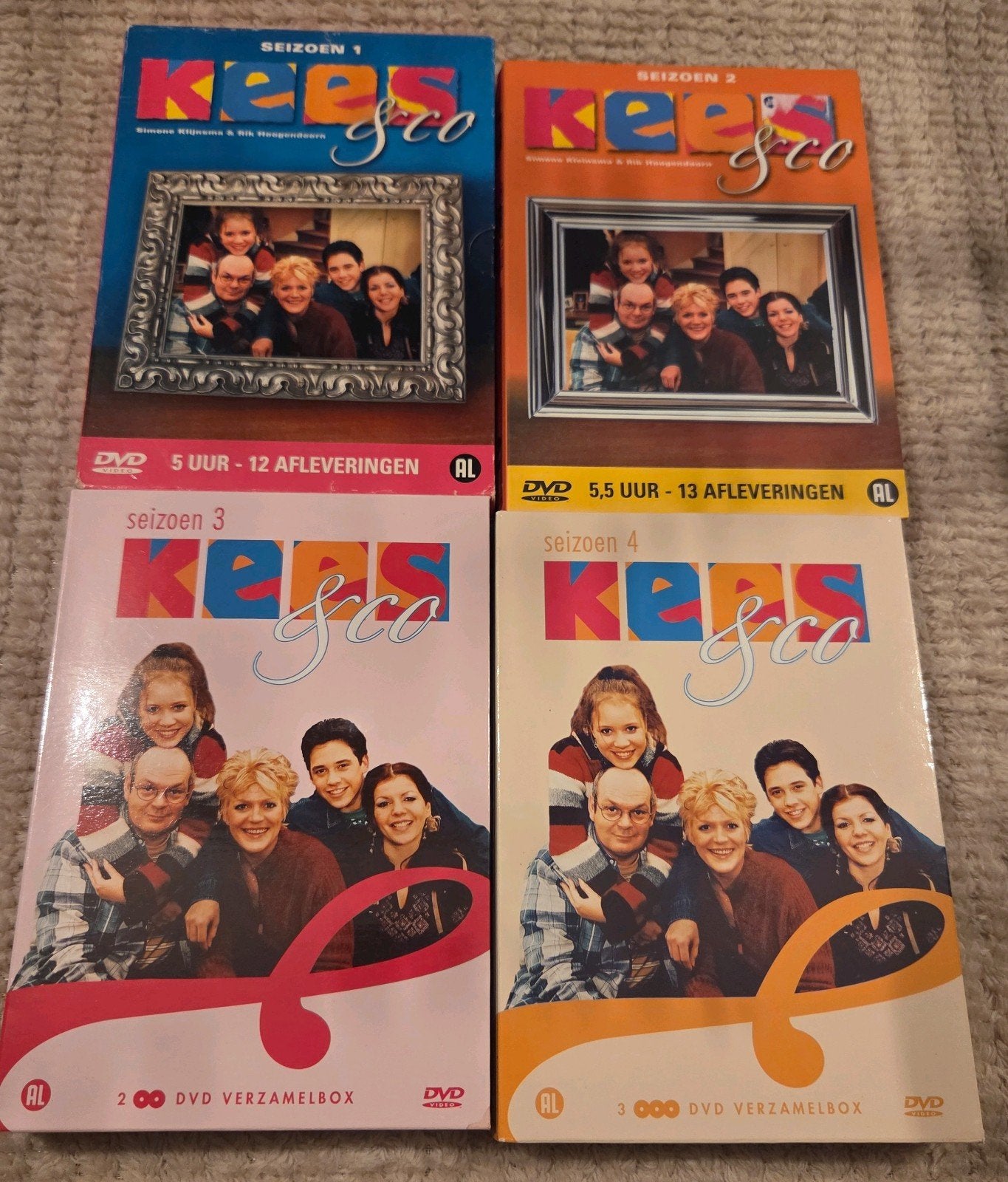 Kees & Co -  DVD Boxset - seizoen 1 t/m 4, Verzenden, Komedie
