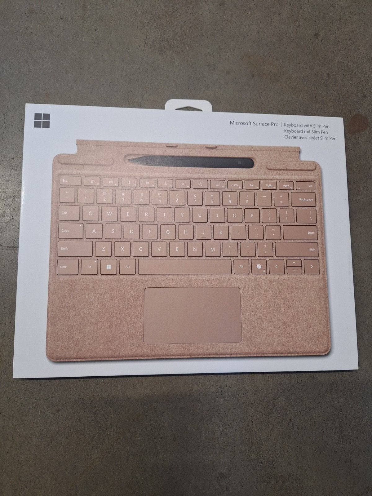 Microsoft Surface Pro Keyboard met Slim Pen, Nieuw, Ophalen of Verzenden, Qwerty, Trackpad