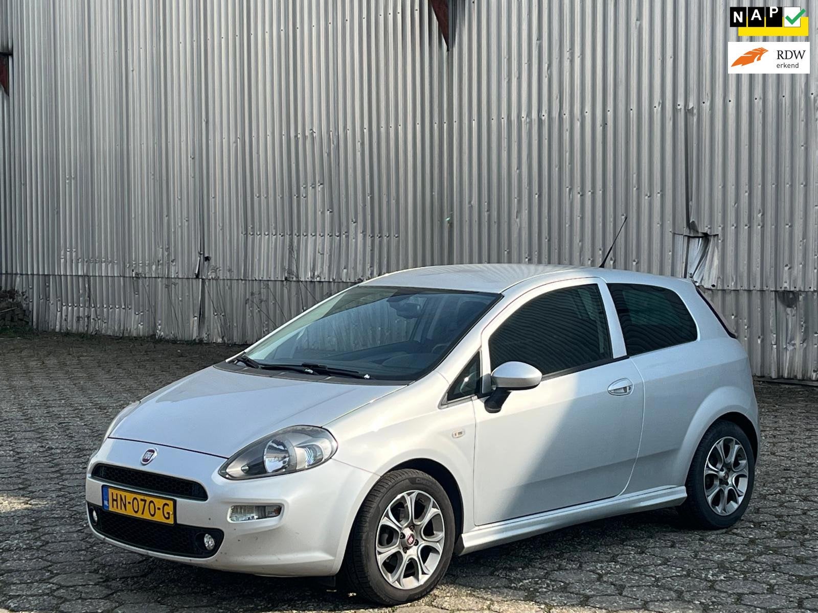 Fiat Punto Evo 1.3 M-Jet Lounge, Auto's, Fiat, Voorwielaandrijving, Euro 5, Gebruikt, Automatische klimaatregeling