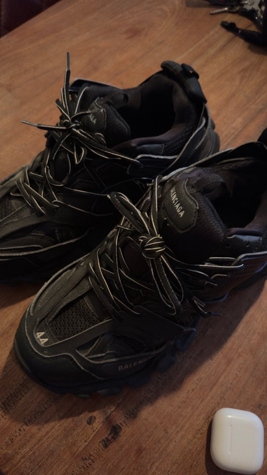 Balenciaga Track Sneakers Zwart Maat 44, Kleding | Heren, Schoenen, Ophalen of Verzenden, Gedragen, Zwart, Sneakers of Gympen