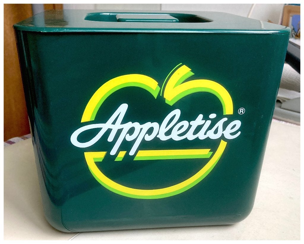 Appletise IJsemmer - Vintage Drankkoeler, Verzenden, Huis en Inrichting