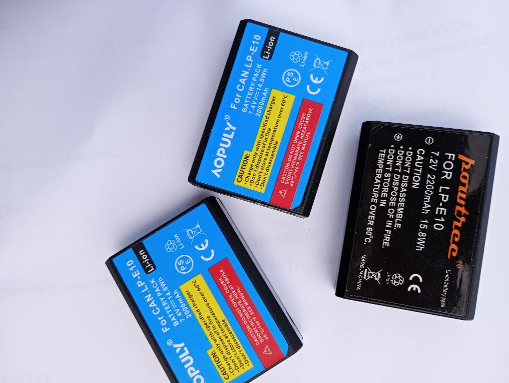 Als Canon LP-E10 batterij voor voor digitale Canon bodies, Ophalen of Verzenden, Nieuw