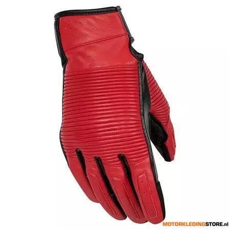 Rusty Stitches Stella Motorhandschoenen, Rood-Zwart, Ophalen of Verzenden, Nieuw met kaartje