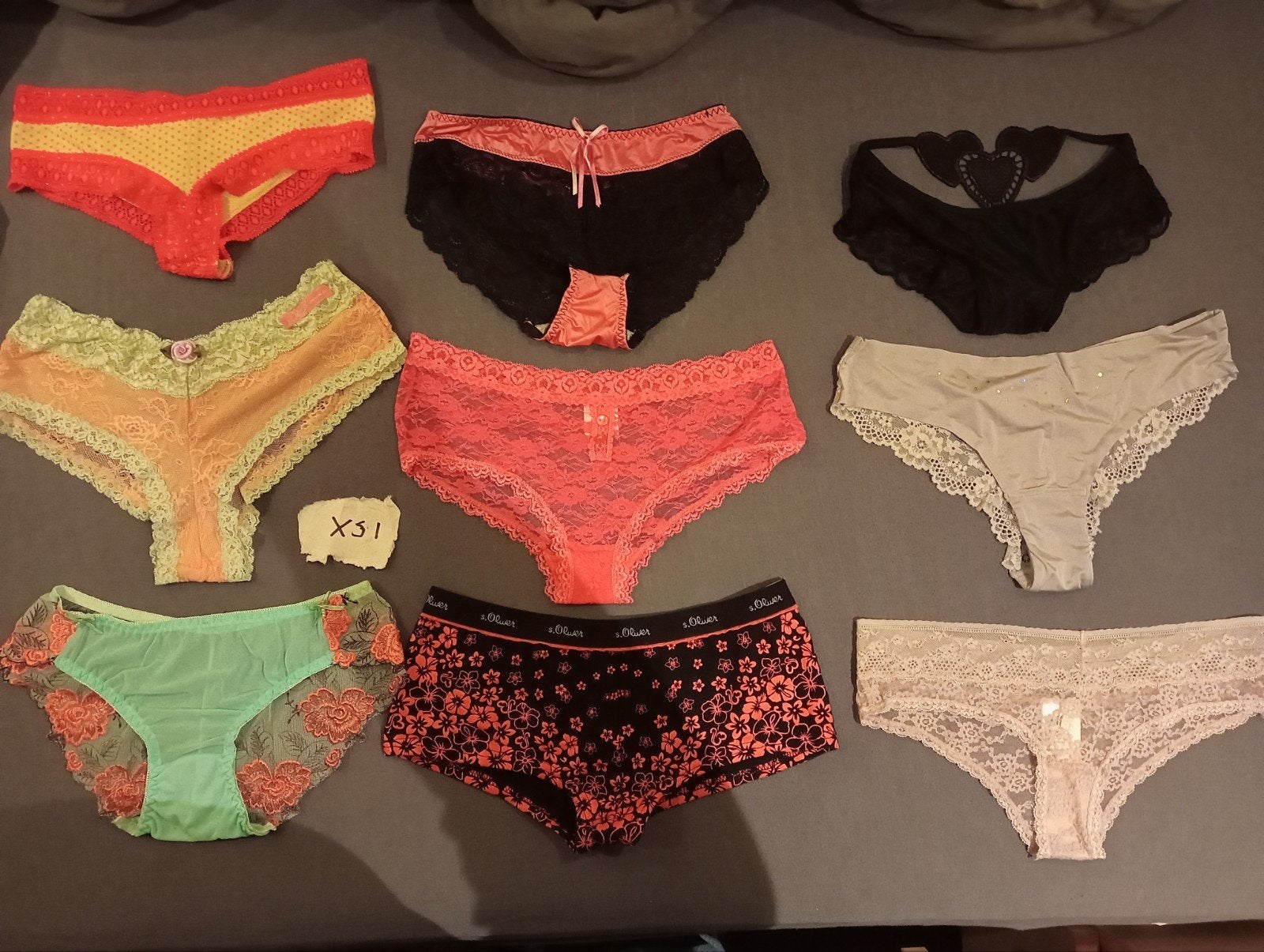 NIEUW Lingeriepakket (9 stuks) – Maat XS – Fabrieksoutlet, S.Oliver, Ophalen of Verzenden, Blauw, Slip