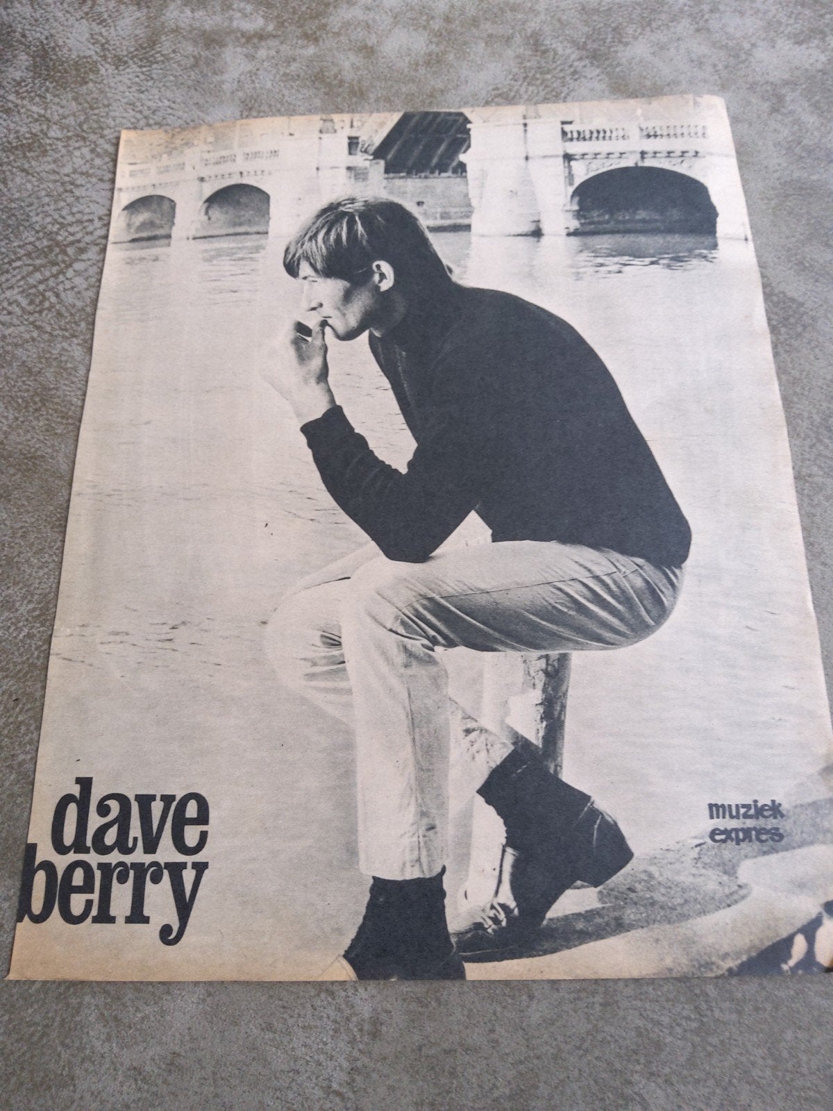 Dave Berry:  muziek expres, Ophalen of Verzenden, Boek, Tijdschrift of Artikel