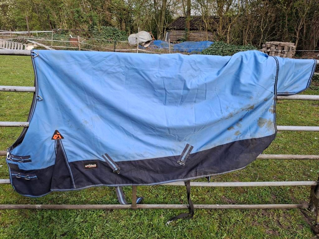 Regendeken maat 185 cm te koop, Ophalen of Verzenden, Zo goed als nieuw, Epplejeck, Blauw