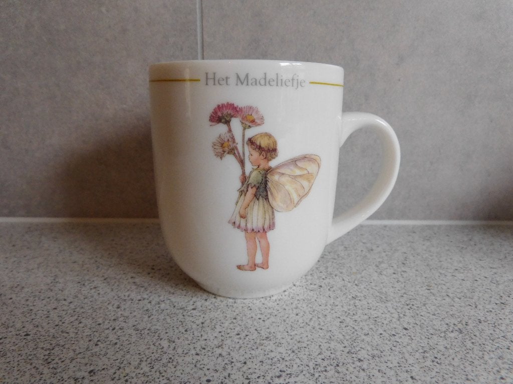 Mok het Madeliefje Flower Fairies, Overige merken, Ophalen of Verzenden, Zo goed als nieuw, Overige stijlen