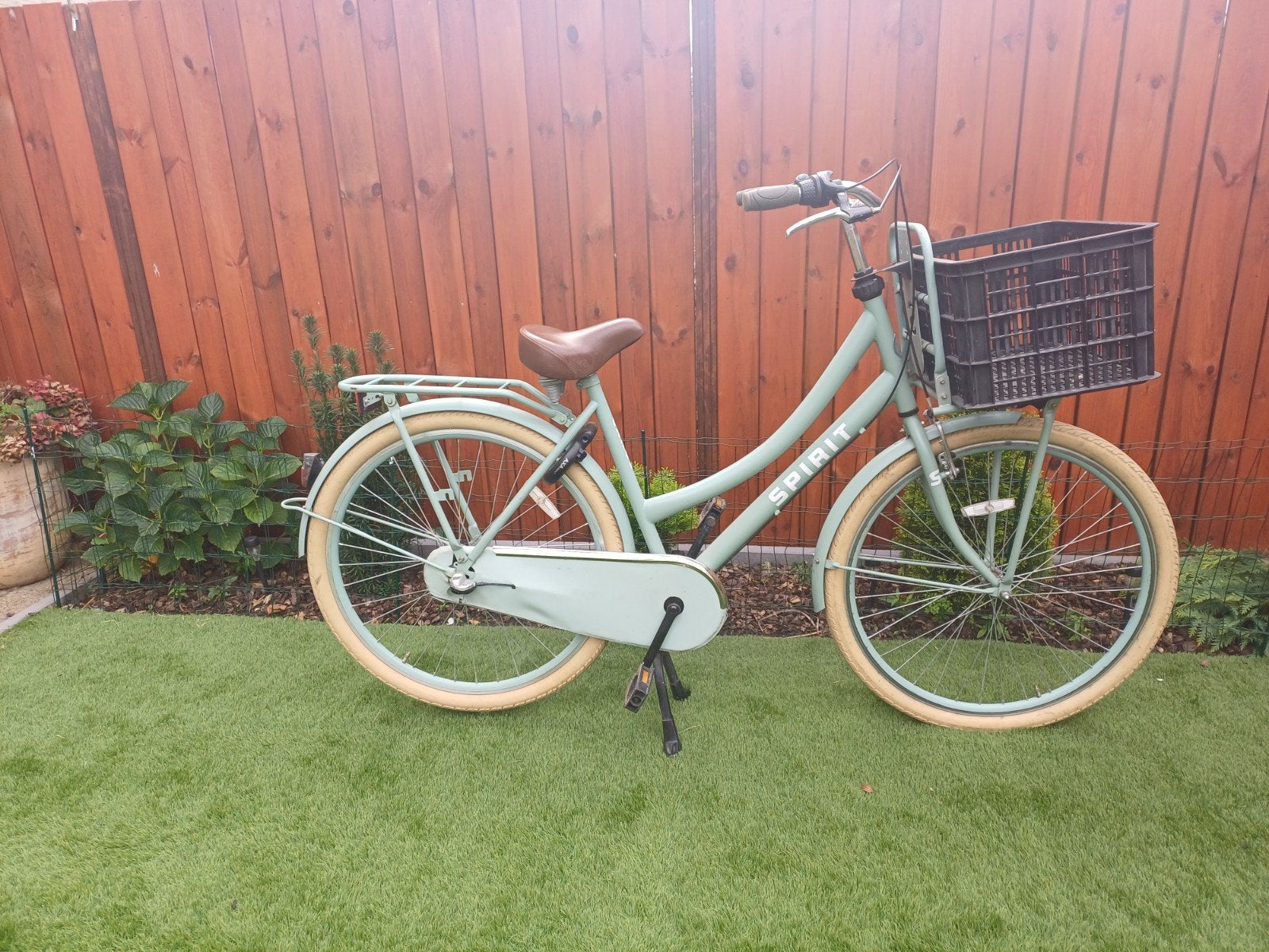 Damesfiets Spirit Cargo, Ophalen, Zo goed als nieuw, 26 inch of meer, Versnellingen