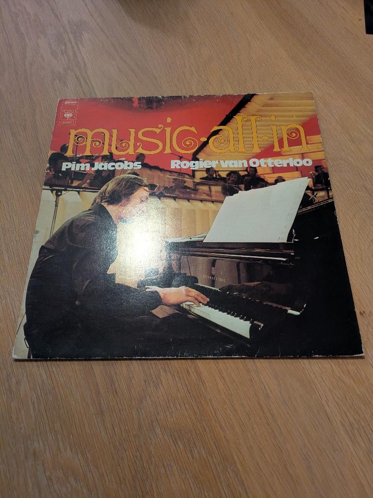Pim Jacobs / Rogier Van Otterloo - Music All In, Ophalen of Verzenden, Gebruikt, 12 inch, Jazz
