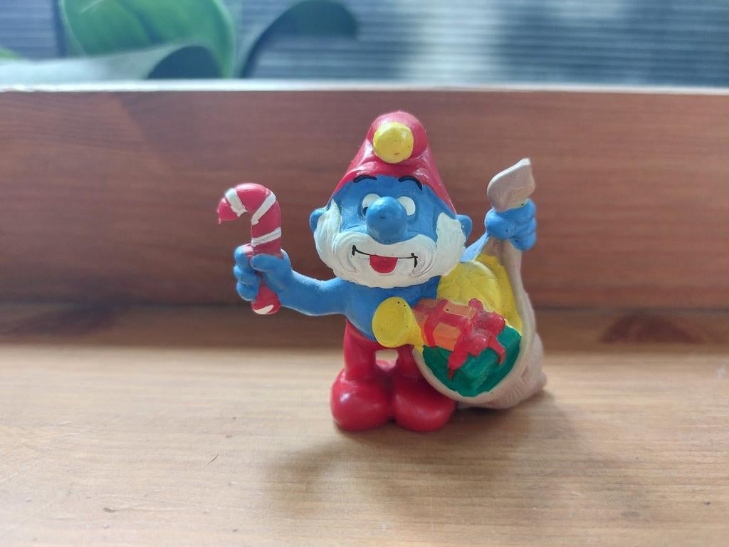 Kerstman grote smurf De Smurfen, Verzamelen, Ophalen of Verzenden