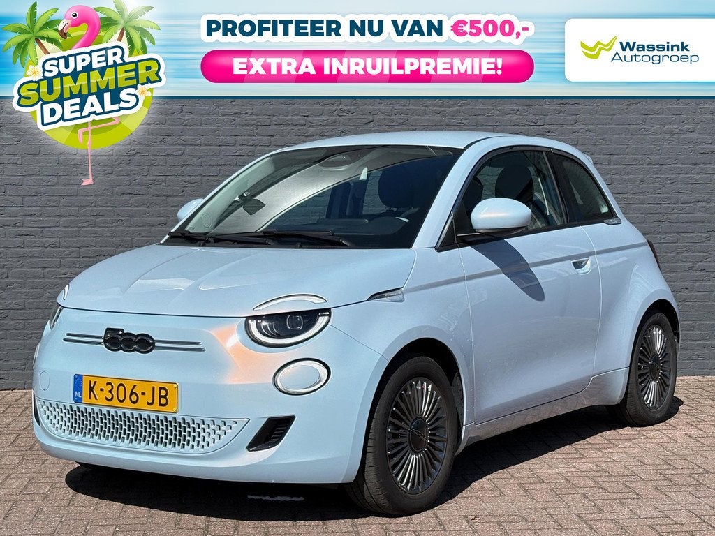 Fiat 500 42kWh 118pk Aut Icon | 1e Eigenaar | Camera & Senso