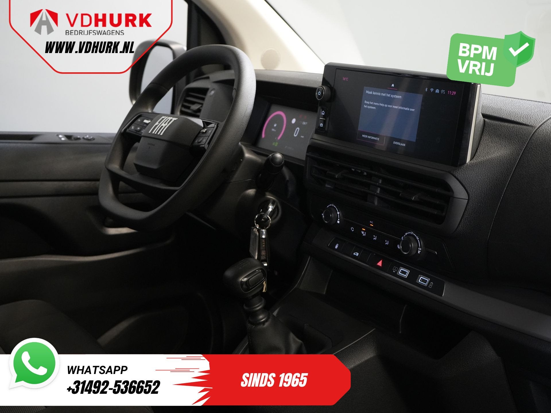 Fiat Scudo 2.0 MJ 120 pk L3 Carplay/ Camera/ PDC/ Cruise/ Ai, Voorwielaandrijving, Stof, Gebruikt, 4 cilinders