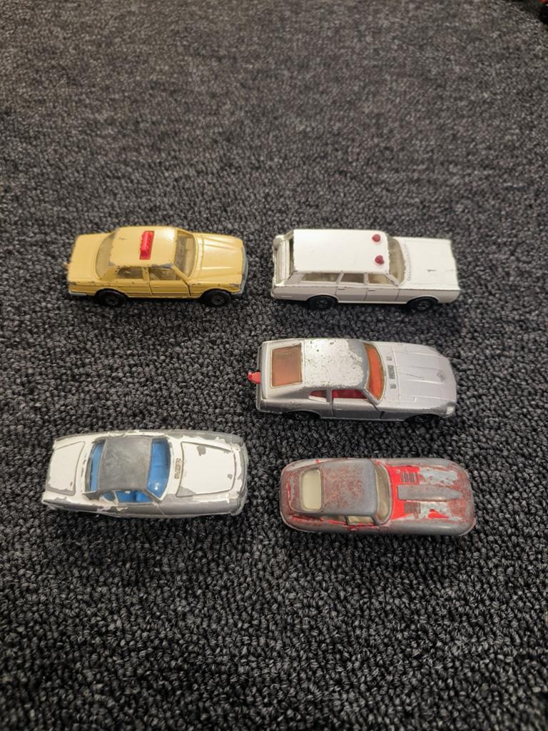 Vintage autootjes jaren '60/'70: Corgi Rockets Volvo & Match, Hobby en Vrije tijd, Modelauto's | 1:87, Gebruikt, Auto, Ophalen of Verzenden