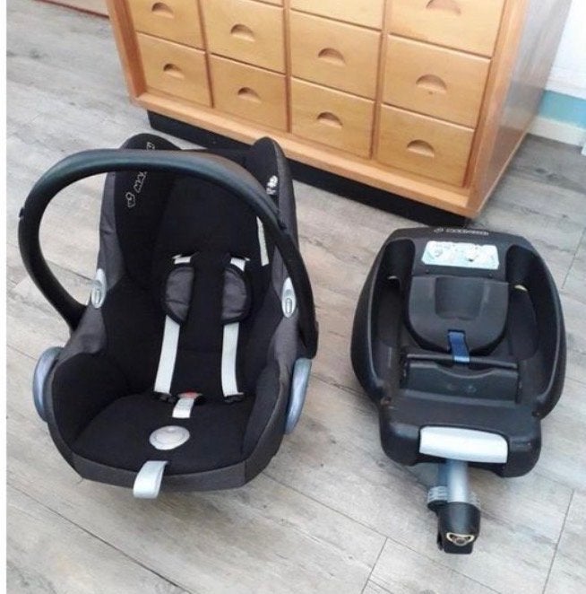 Maxi-Cosi Cabriofix met Easybase 2 - 0-13 kg, Ophalen, 0 t/m 13 kg, Maxi-Cosi, Gebruikt