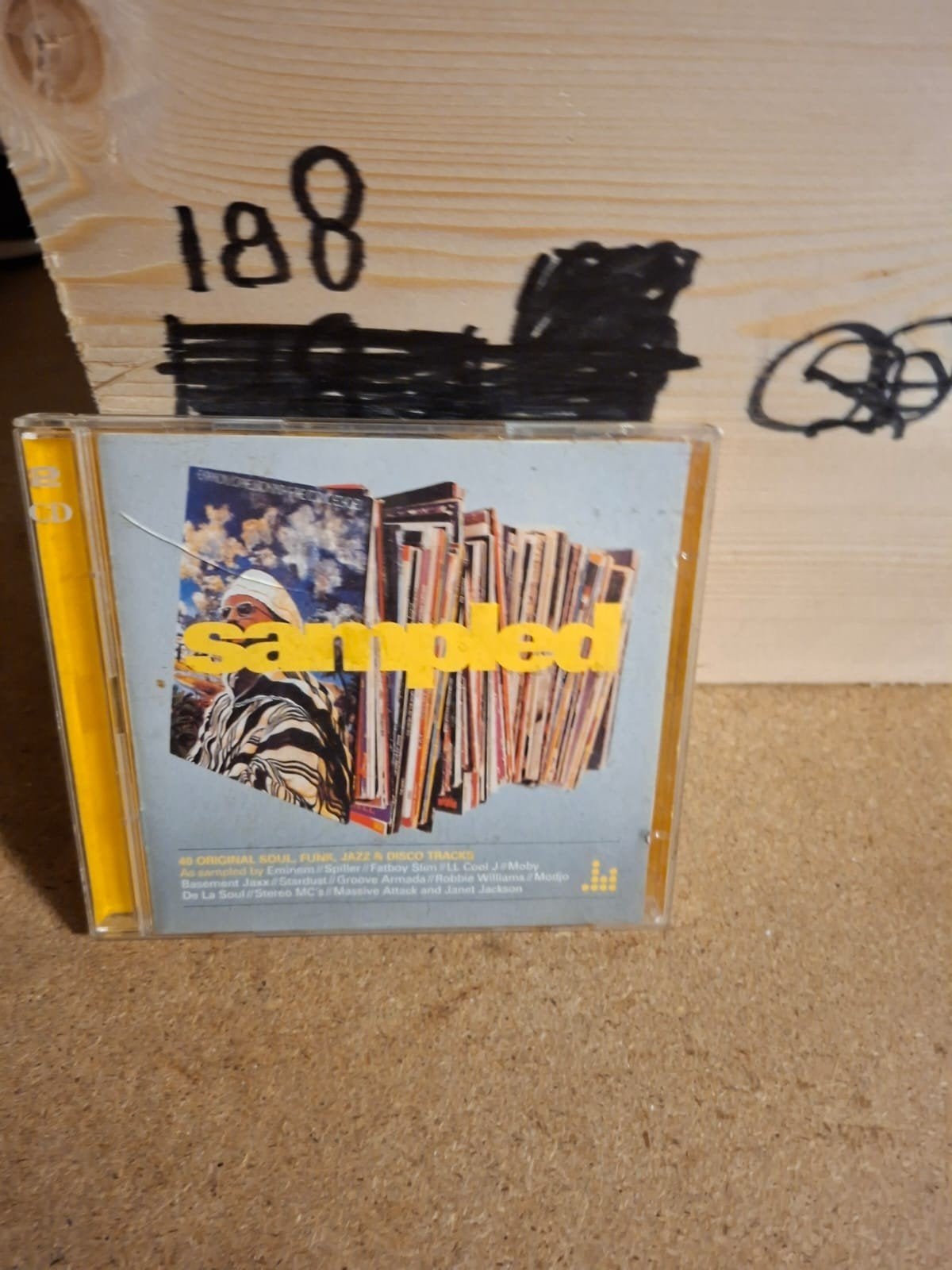 Sampled CD: Soul, Funk, Jazz & Disco Tracks, Ophalen of Verzenden, Gebruikt, Verzamelalbum, Inclusief doosje