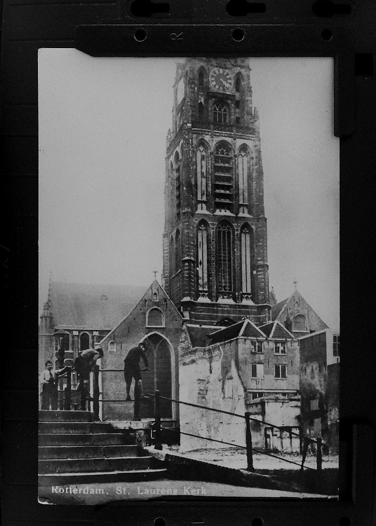 Rotterdam: St. Laurens Kerk, Ophalen of Verzenden, 1920 tot 1940, Ongelopen, Zuid-Holland