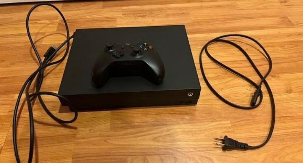 Xbox one x, Ophalen of Verzenden, Zo goed als nieuw, 500 GB, Met 1 controller