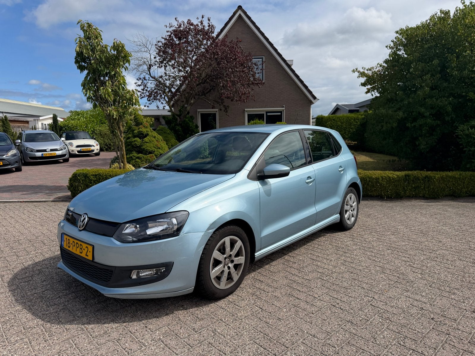 Volkswagen Polo 1.2 TDI 55KW BM 2011 Blauw, Auto's, Voorwielaandrijving, 74 pk, 1199 cc, Origineel Nederlands