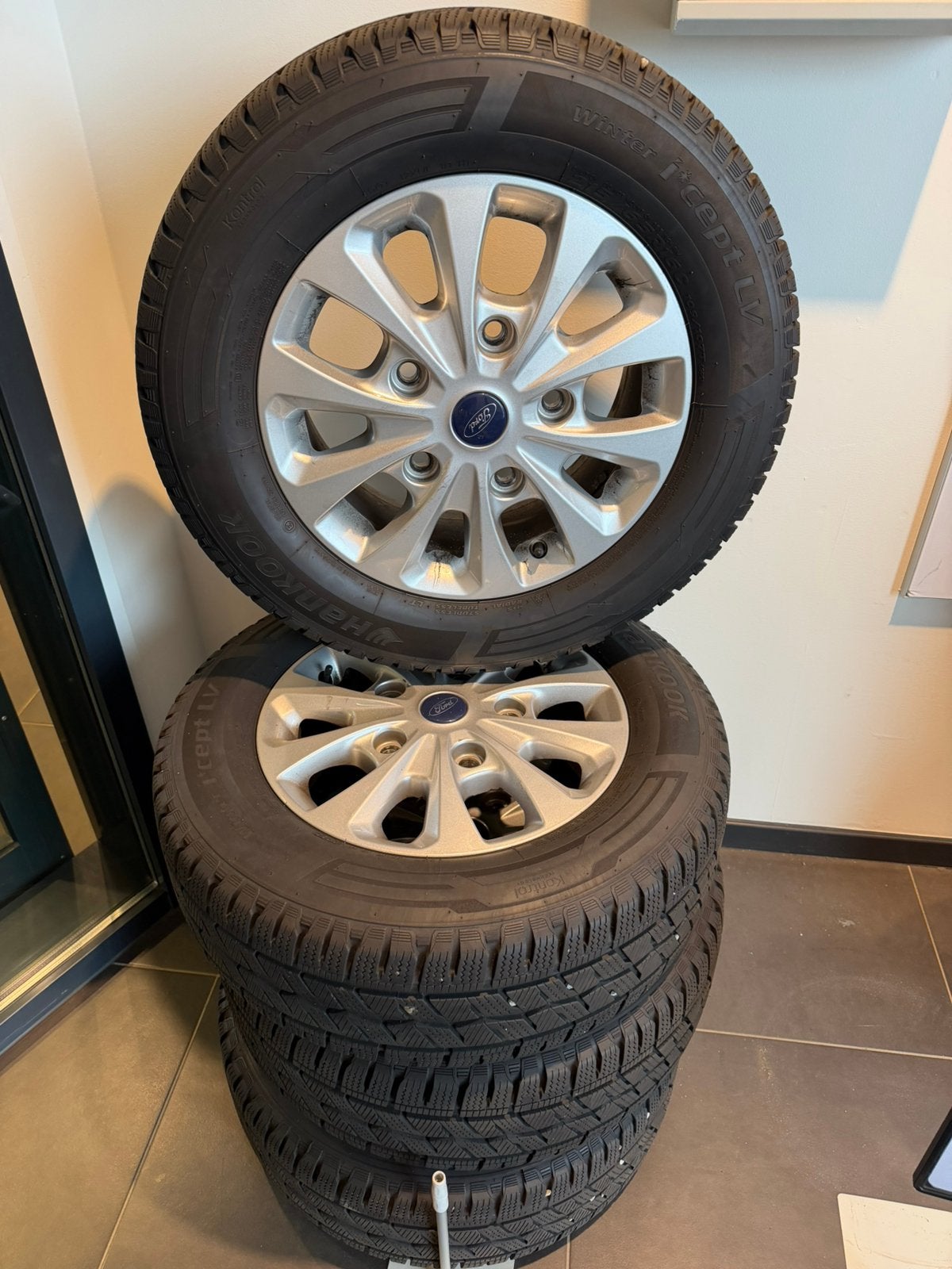 Ford transit Custom 2016 tot 2024 winterset, Ophalen, 16 inch, Banden en Velgen, Nieuw