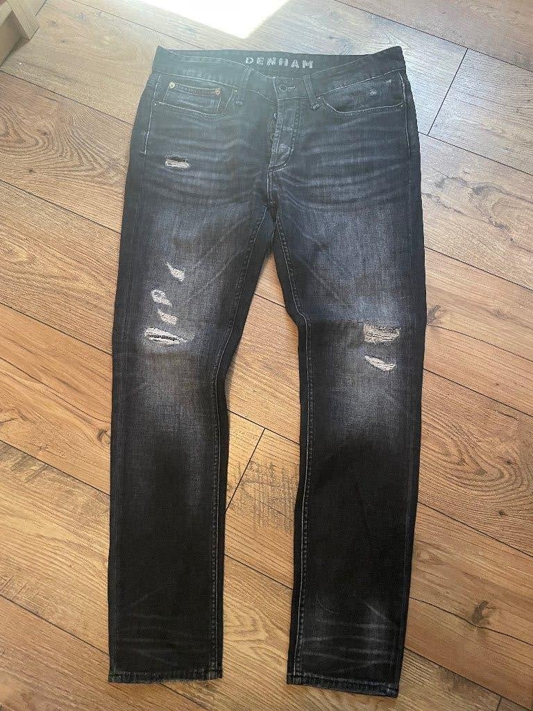 Denham jeans te koop, Ophalen of Verzenden, Zo goed als nieuw, Zwart, W33 - W34 (confectie 48/50)