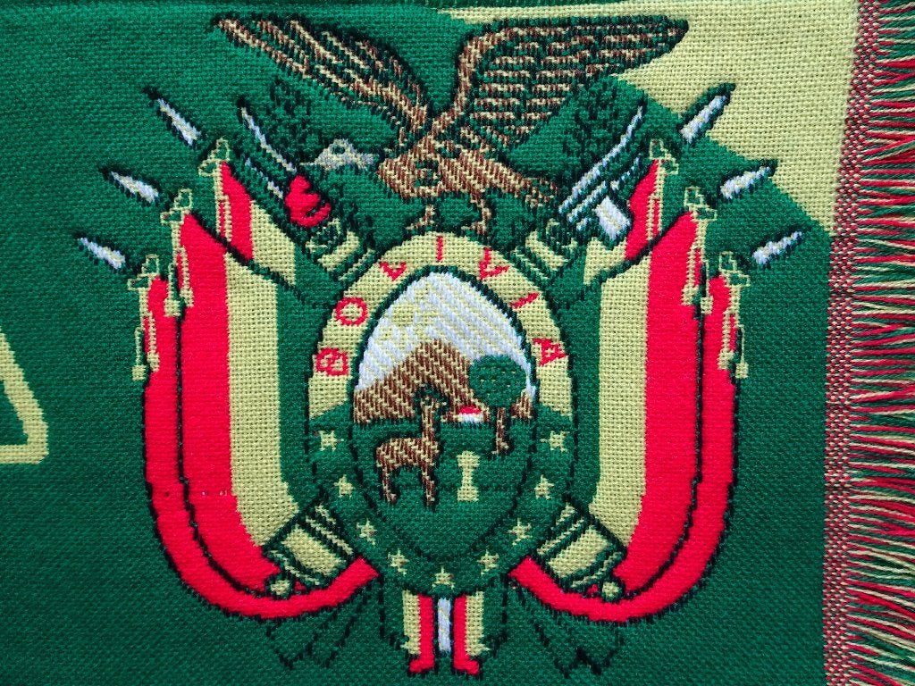 sjaal Bolivia, Verzamelen, Sportartikelen en Voetbal, Ophalen of Verzenden, Nieuw, Buitenlandse clubs, Vaantje of Sjaal