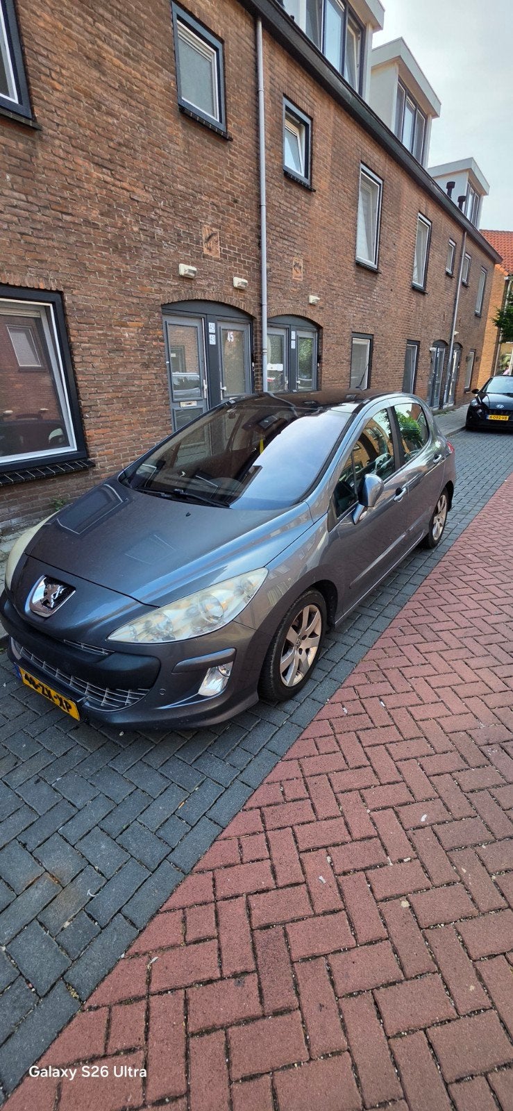 Peugeot 308 1.6 THP 103KW 5-DRS AUT 2008 Grijs, 1330 kg, 4 cilinders, 715 kg, Origineel Nederlands