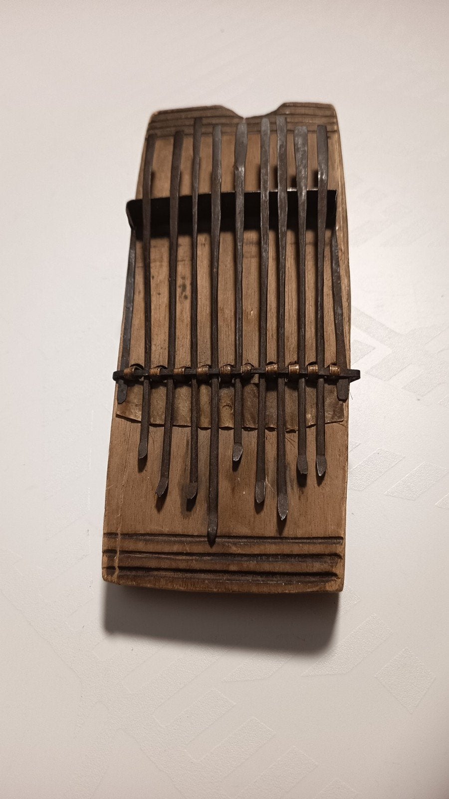 Vintage Afrikaanse Kalimba / Duimpiano met Klankgaten, Ophalen of Verzenden, Gebruikt