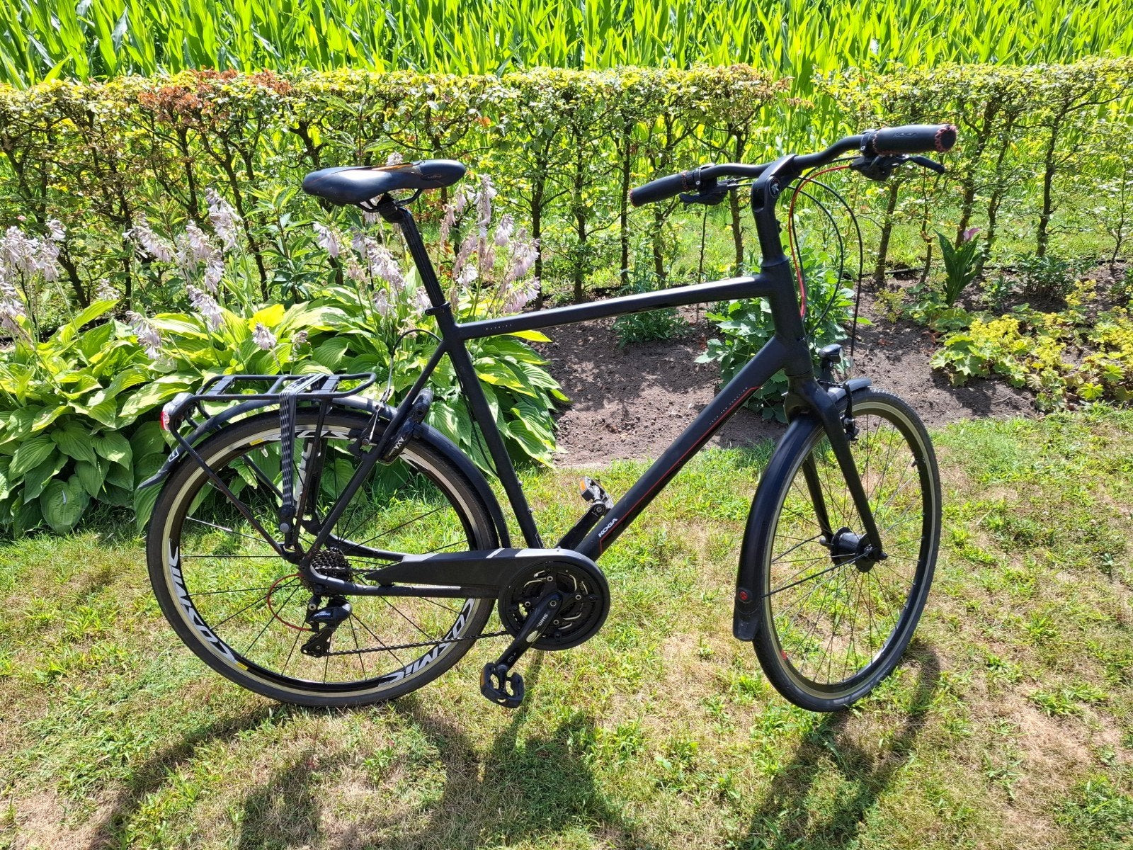 Koga F3 2.1 Herenfiets (framemaat 63), Ophalen, 28 inch, Gebruikt, Velgrem
