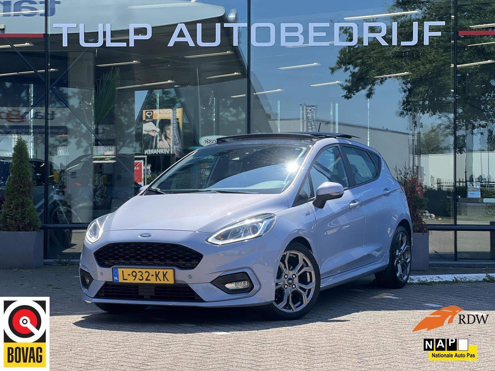 Ford Fiesta 1.0 EcoBoost Hybrid ST-Line Full options NAP, Auto's, Ford, Voorwielaandrijving, 94 pk, Stof, Gebruikt