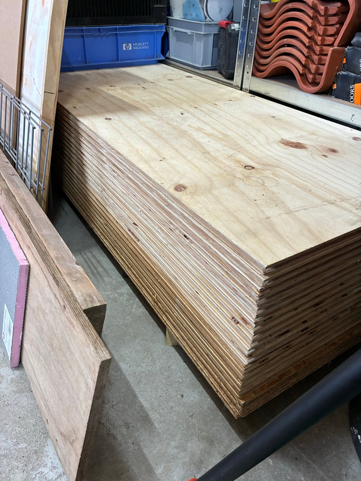 16 underlayment platen 59x244cm + 3 gratis OSB, Doe-het-zelf en Verbouw, Ophalen, Nieuw, Hout, Minder dan 20 mm